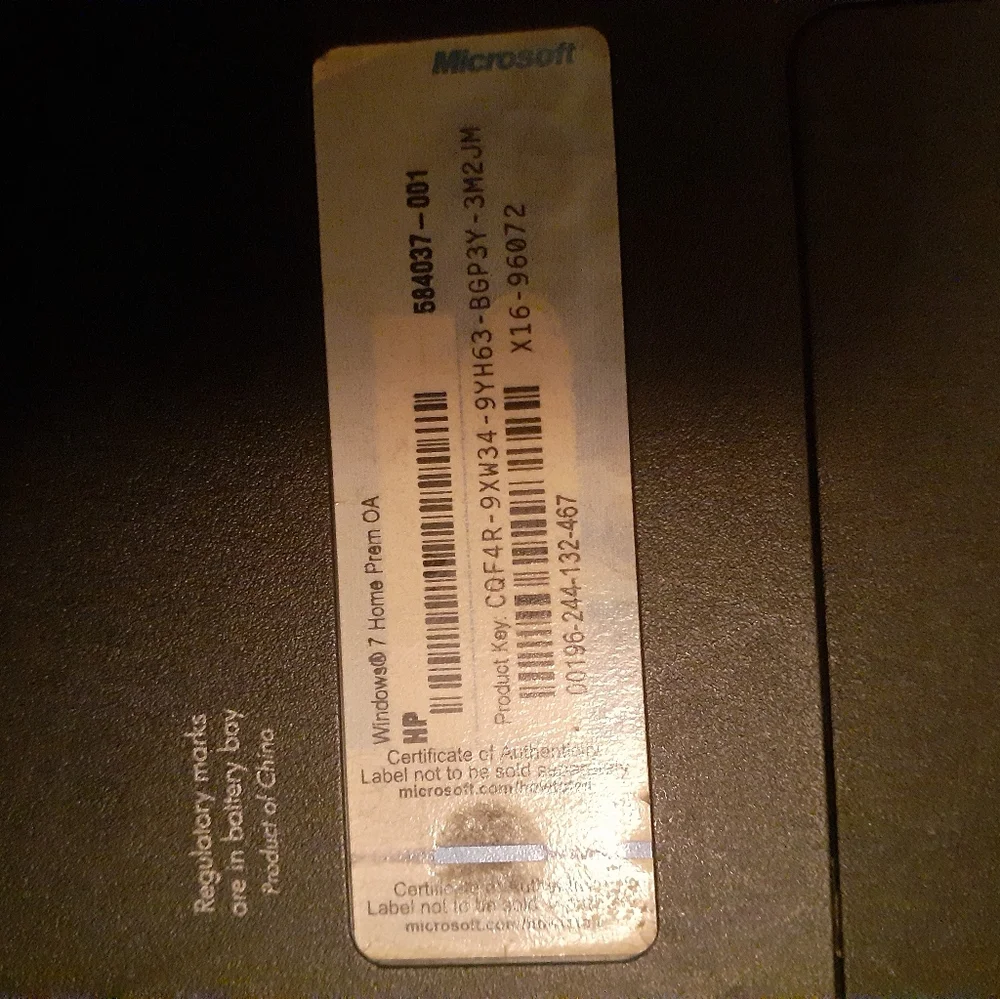 Hp 635 laptop /read description